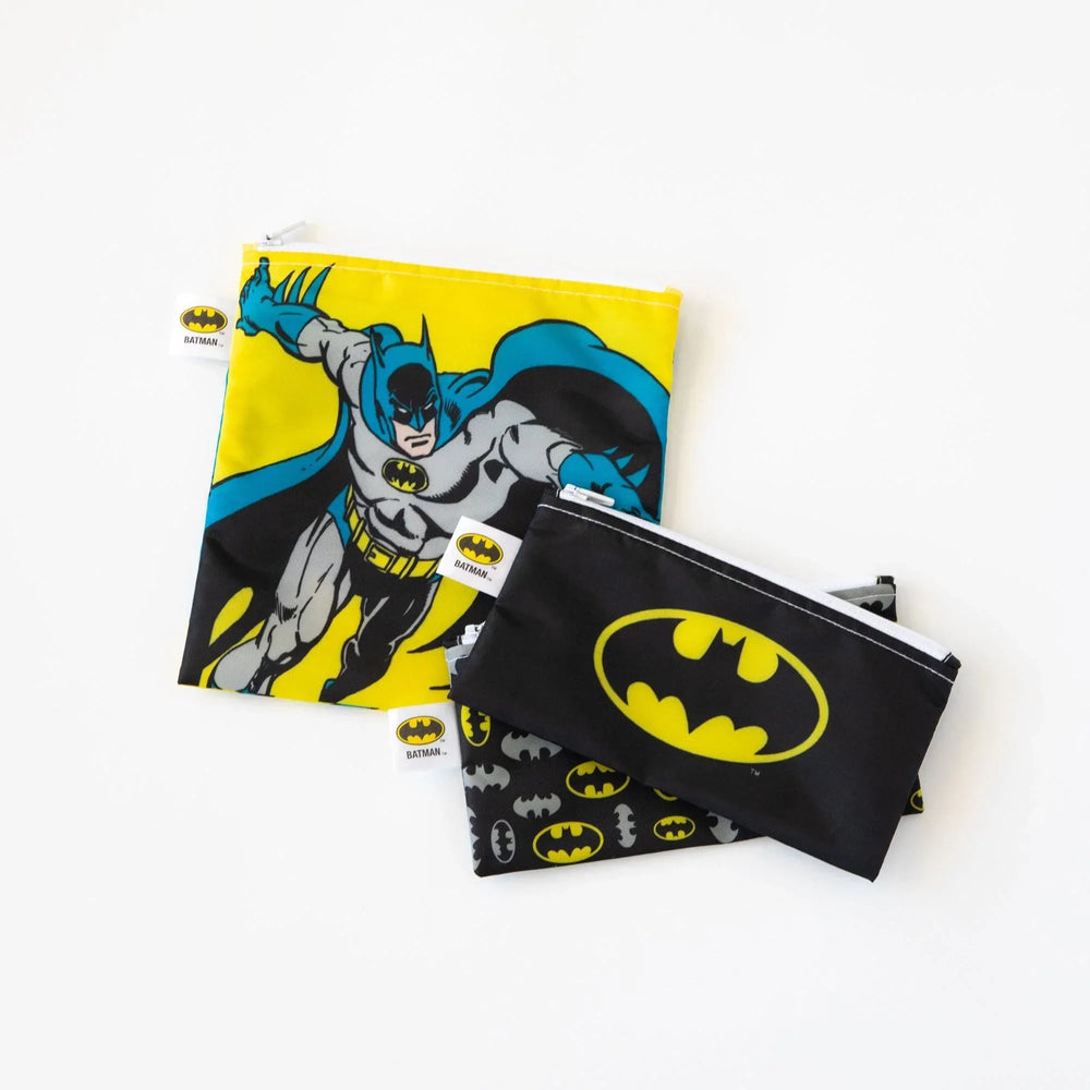 Reusable Snack Bag, 3-Pack: Batman - Bumkins