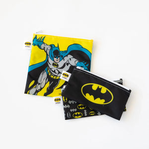 Reusable Snack Bag, 3-Pack: Batman - Bumkins