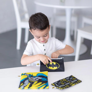 Reusable Snack Bag, 3-Pack: Batman - Bumkins