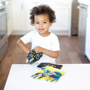 Reusable Snack Bag, 3-Pack: Batman - Bumkins