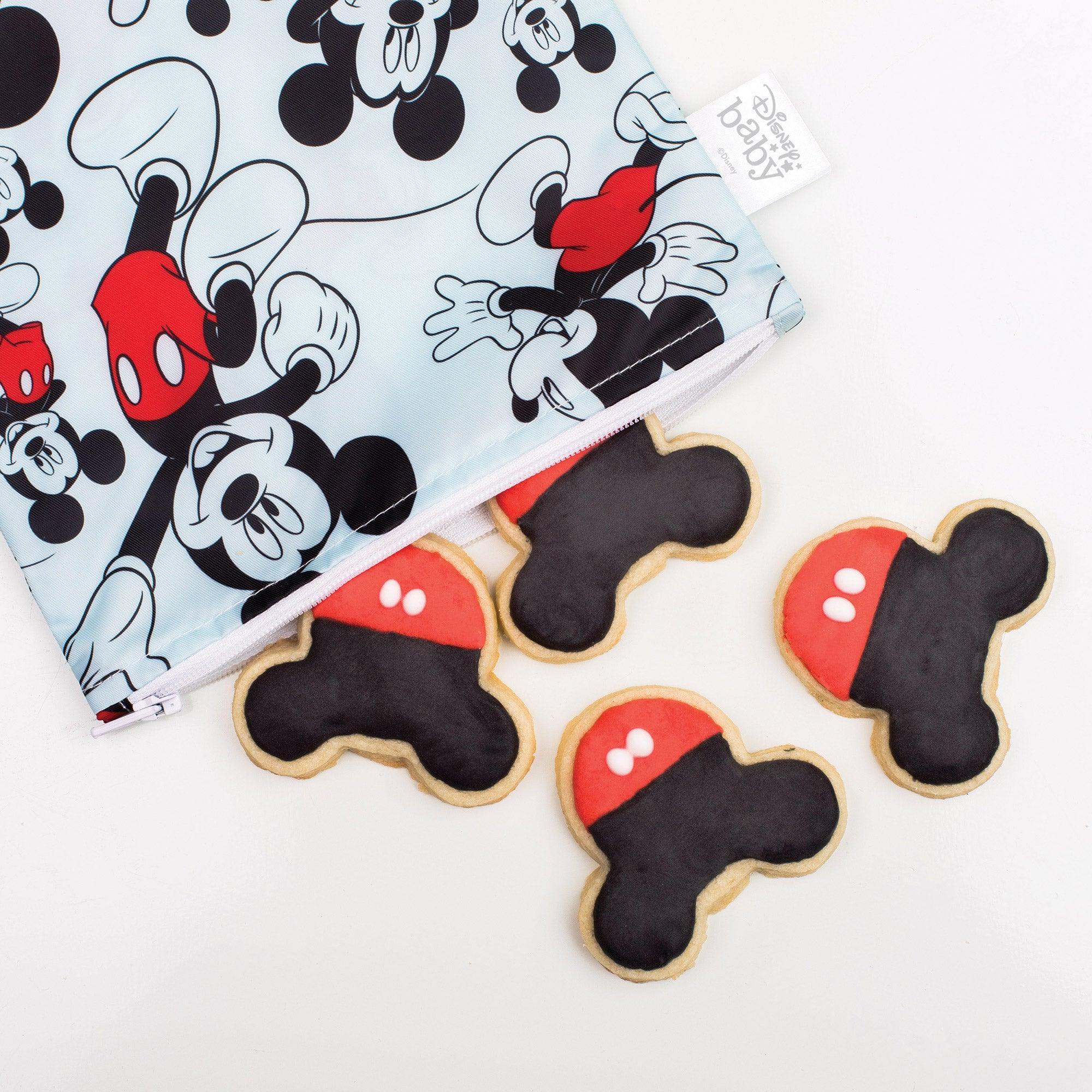 Reusable Snack Bag, Large: Mickey Mouse - Bumkins