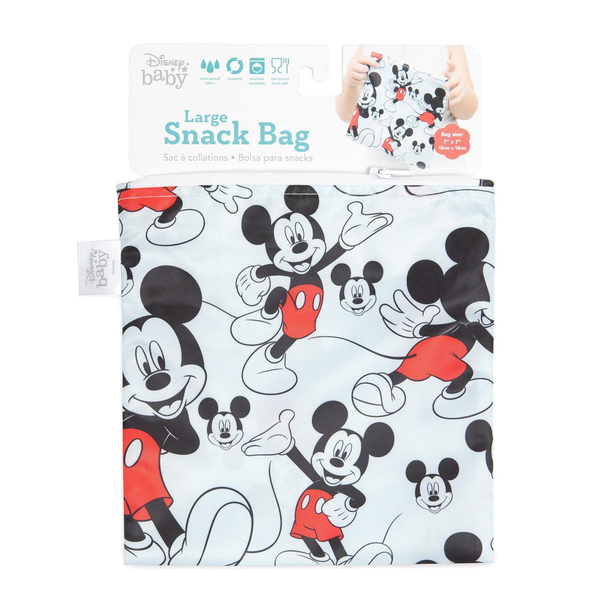 Bumkins Snack Bags, Mickey Mouse, 2 Pack - 2 bags