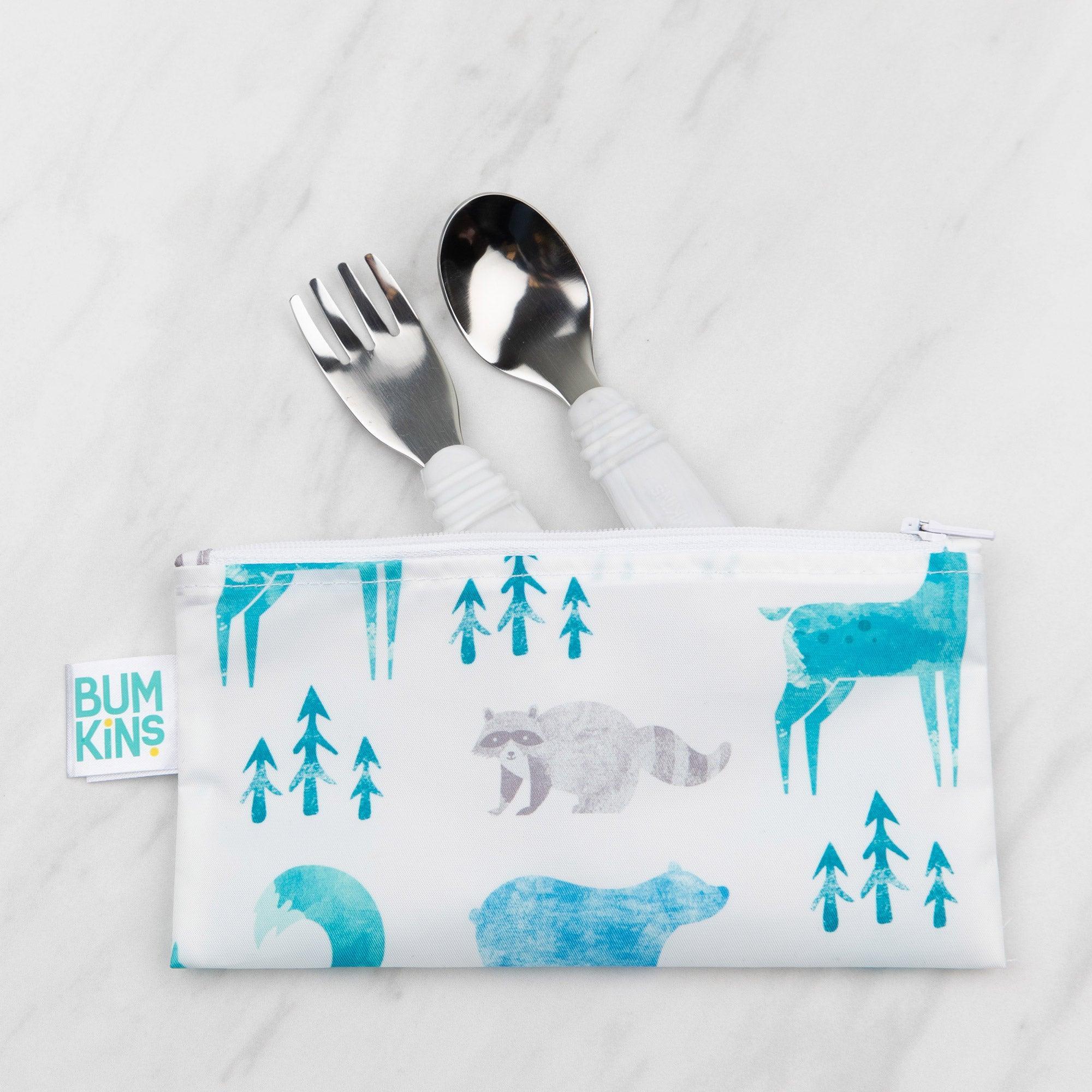 Reusable Snack Bag, Small 2-Pack: Outdoors & Wildlife - Bumkins
