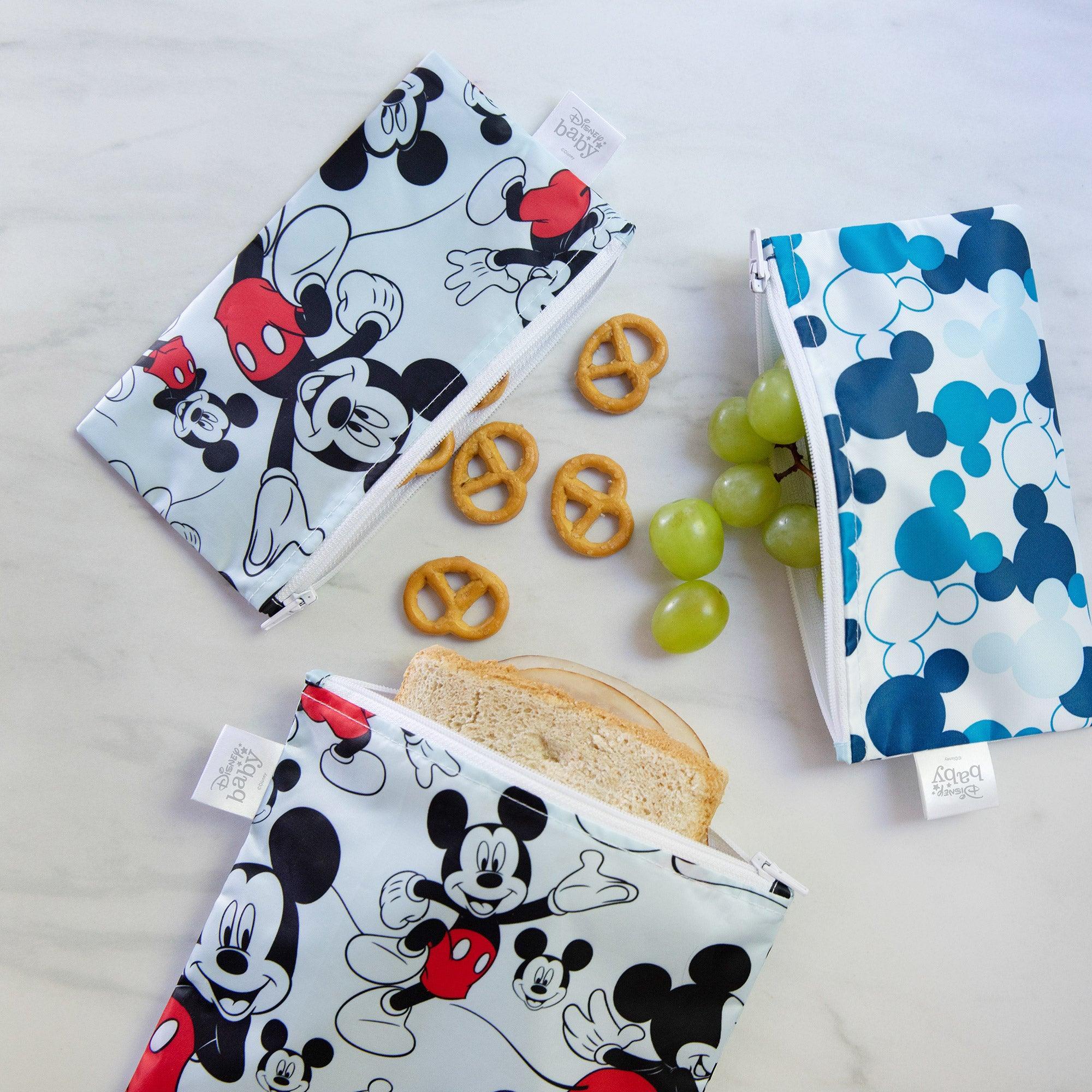 Reusable Snack Bag, Small 2-Pack: Mickey Mouse - Bumkins