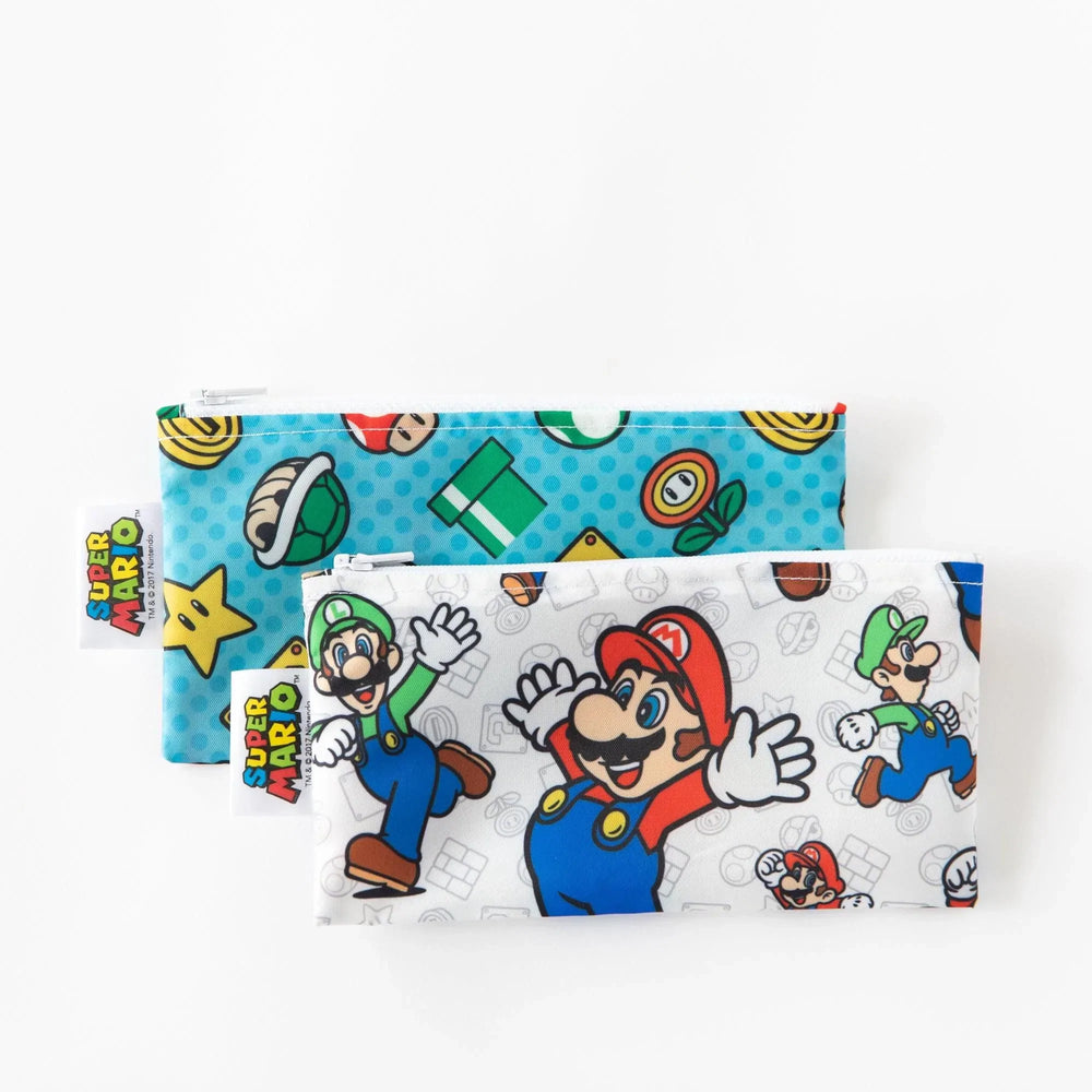 Reusable Snack Bag, Small 2-Pack: Super Mario™ - Bumkins