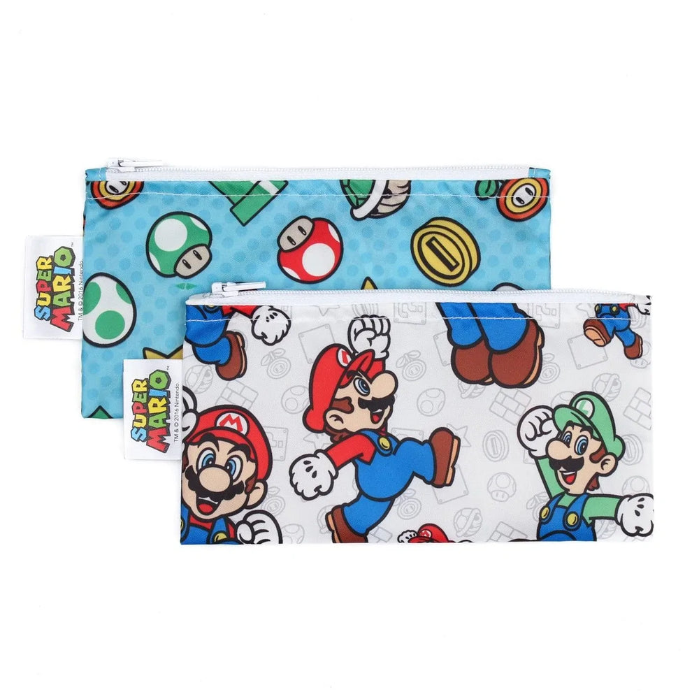 Reusable Snack Bag, Small 2-Pack: Super Mario™ - Bumkins