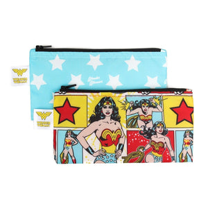 Reusable Snack Bag, Small 2-Pack: Wonder Woman - Bumkins