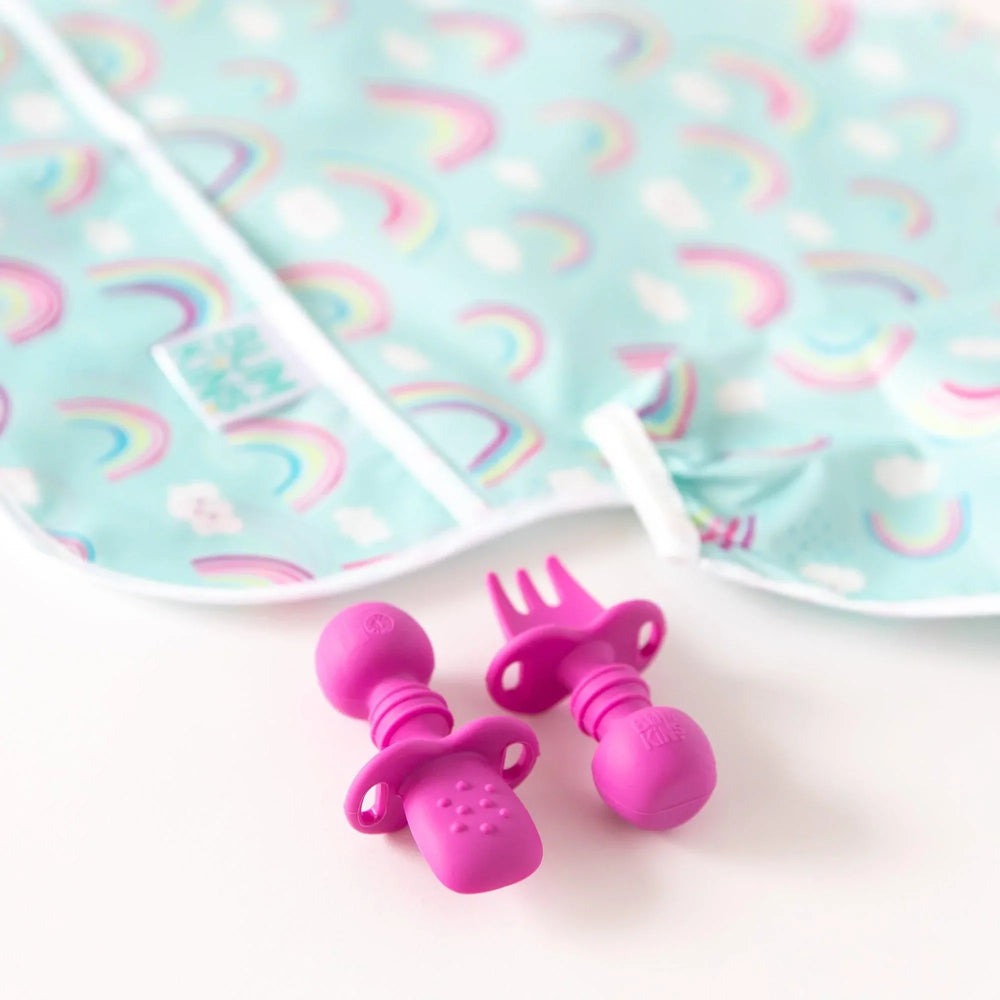 Silicone Chewtensils®: Fuchsia - Bumkins