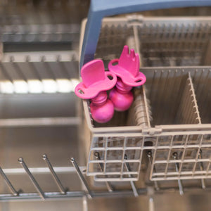 Silicone Chewtensils®: Fuchsia - Bumkins