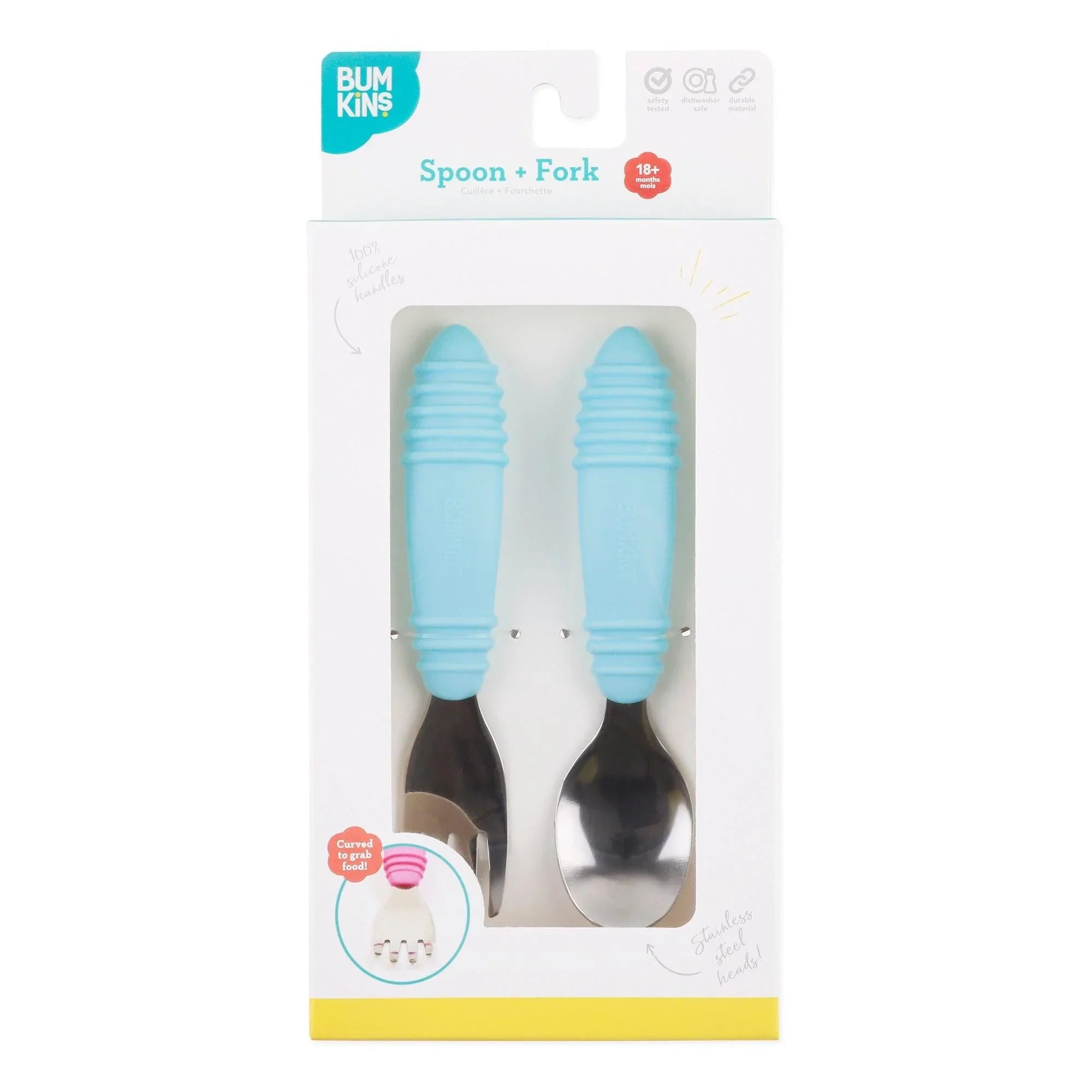 Spoon + Fork: Blue - Bumkins