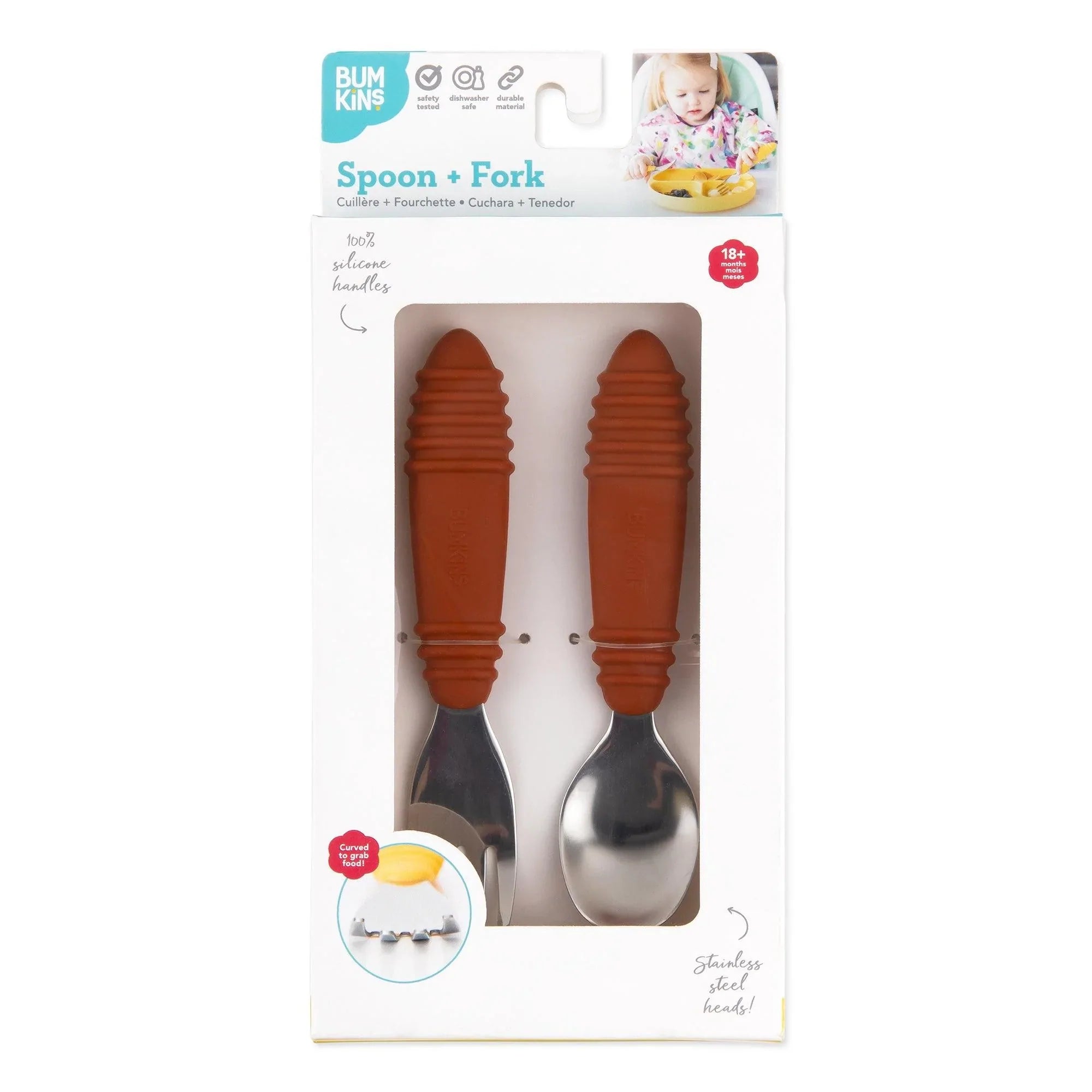 My First Fork + Spoon by Bugandbeankids