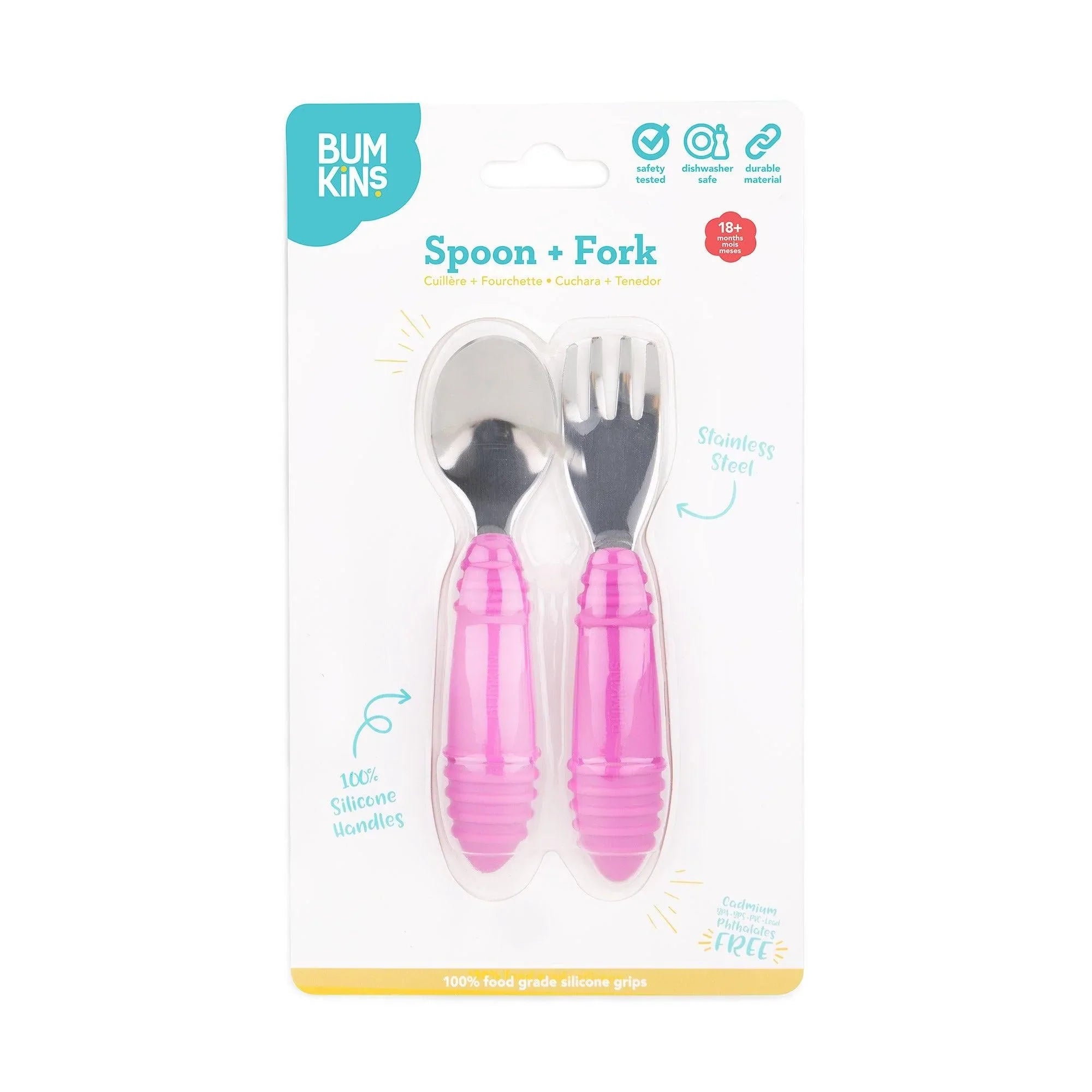 Spoon + Fork: Fuchsia - Bumkins