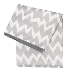Splat Mat: Gray Chevron - Bumkins