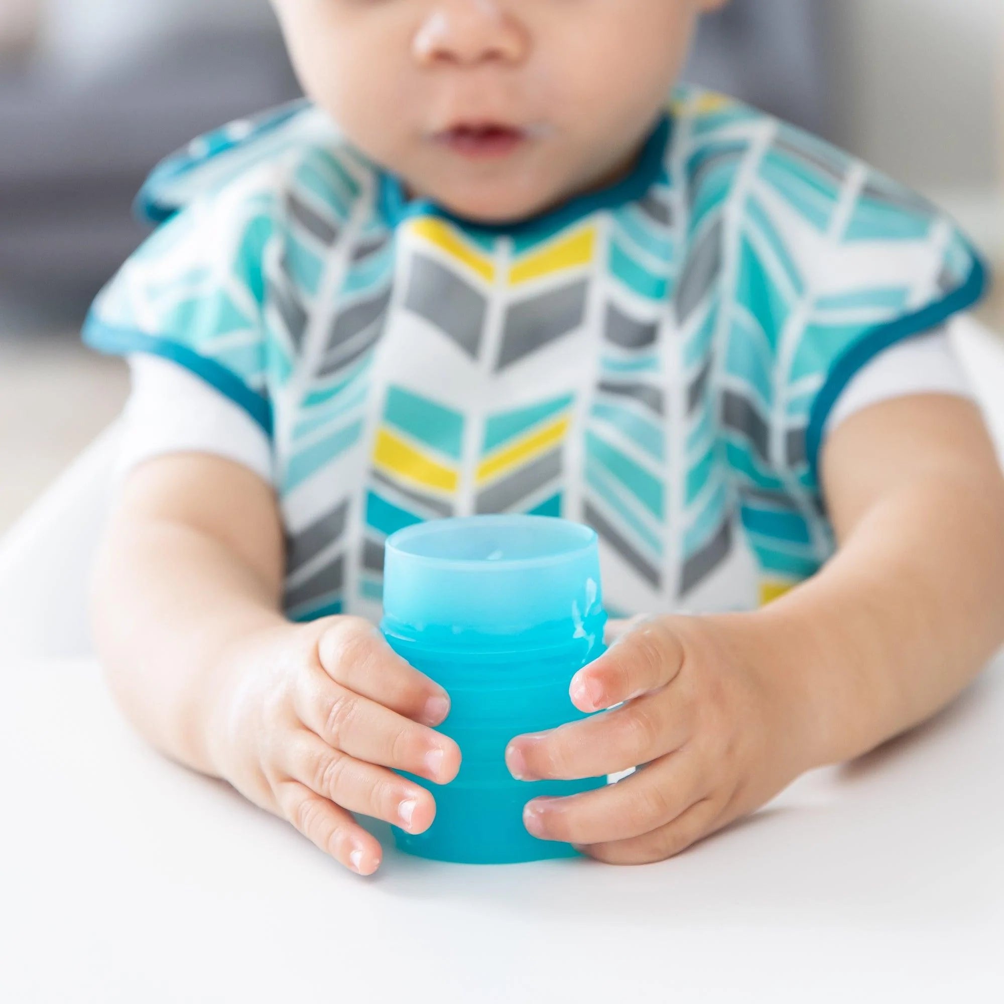 Premium Open Cup and Reusable Silicone Straws for Toddler