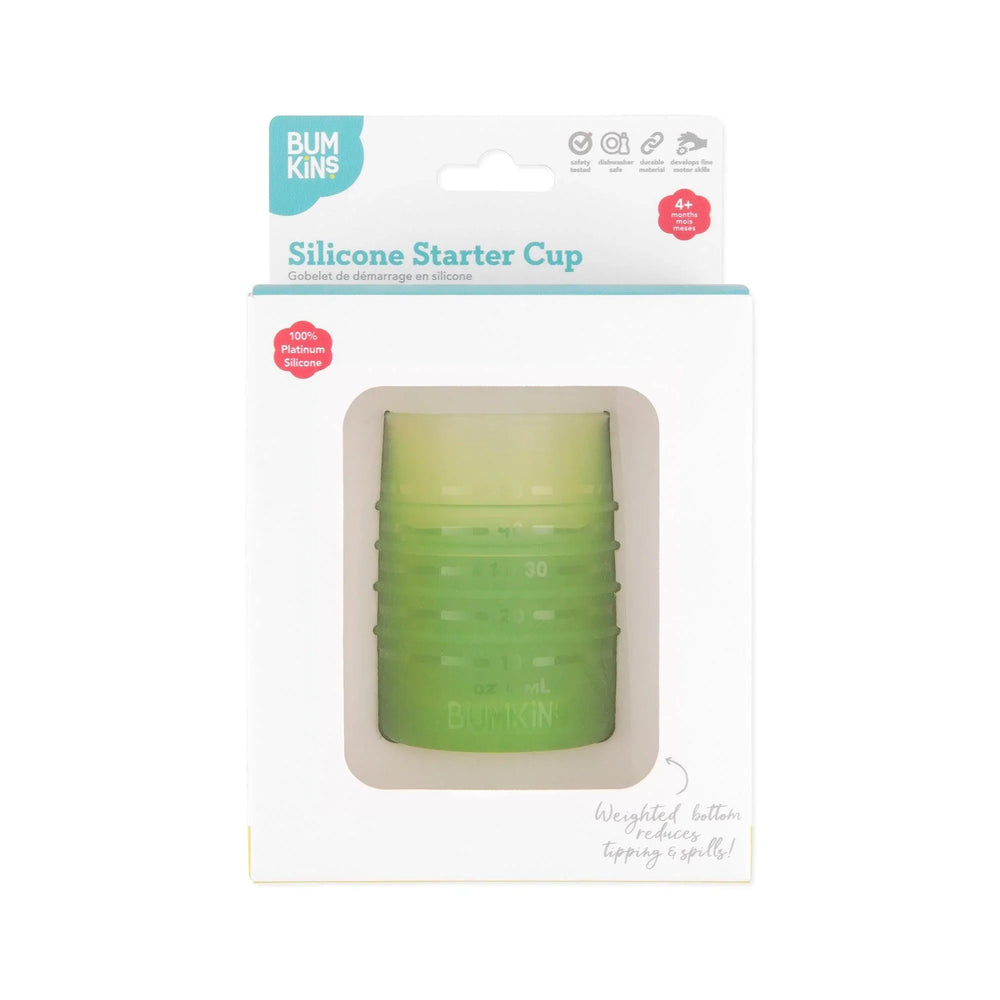 Silicone Starter Cup: Sage - Bumkins