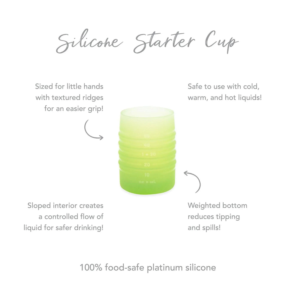 Silicone Starter Cup: Sage - Bumkins