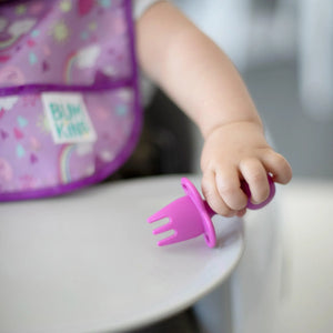 Silicone Chewtensils®: Fuchsia - Bumkins