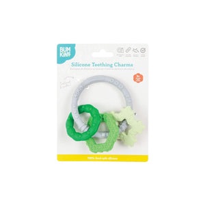 Silicone Teething Charms: Green - Bumkins