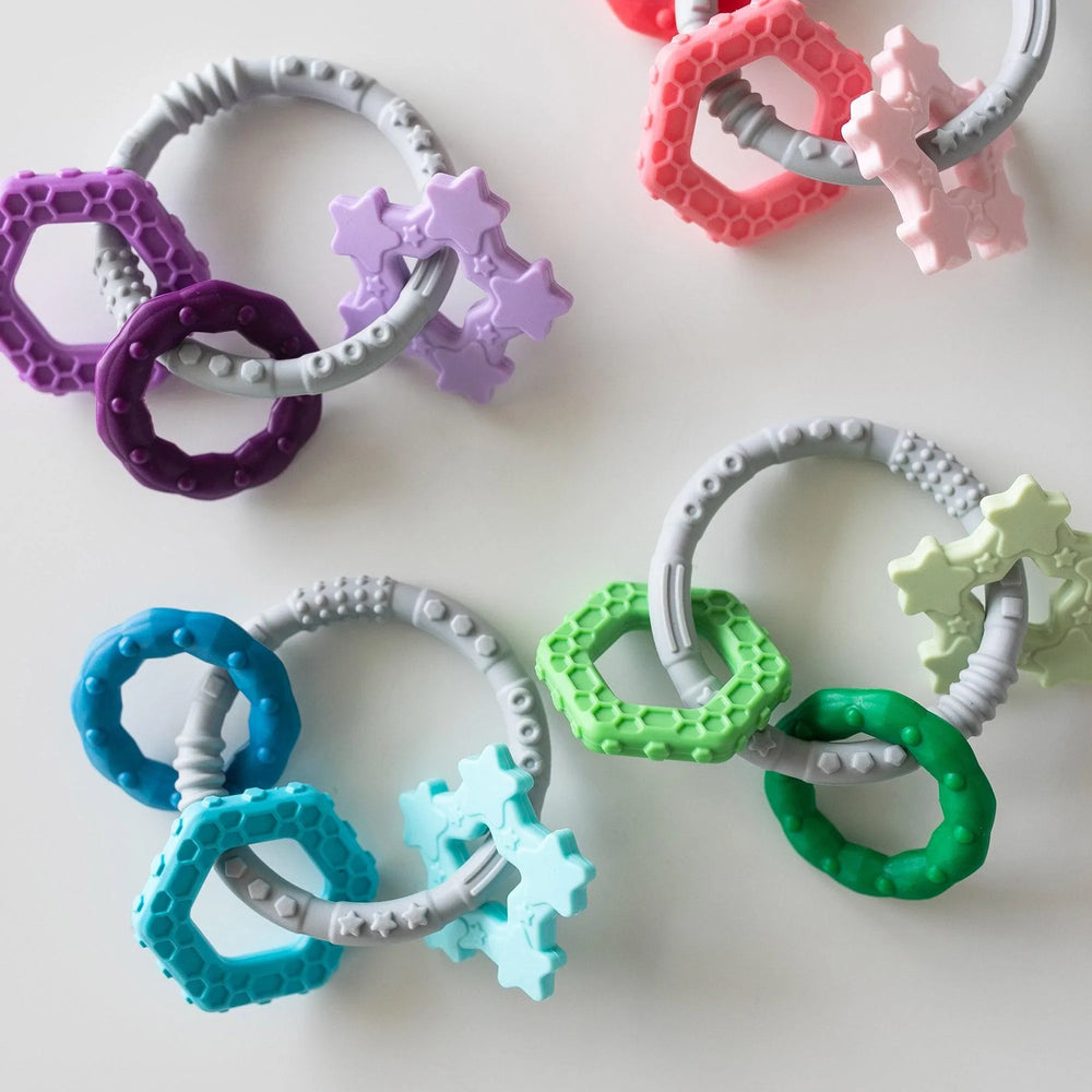 Silicone Teething Charms: Green - Bumkins