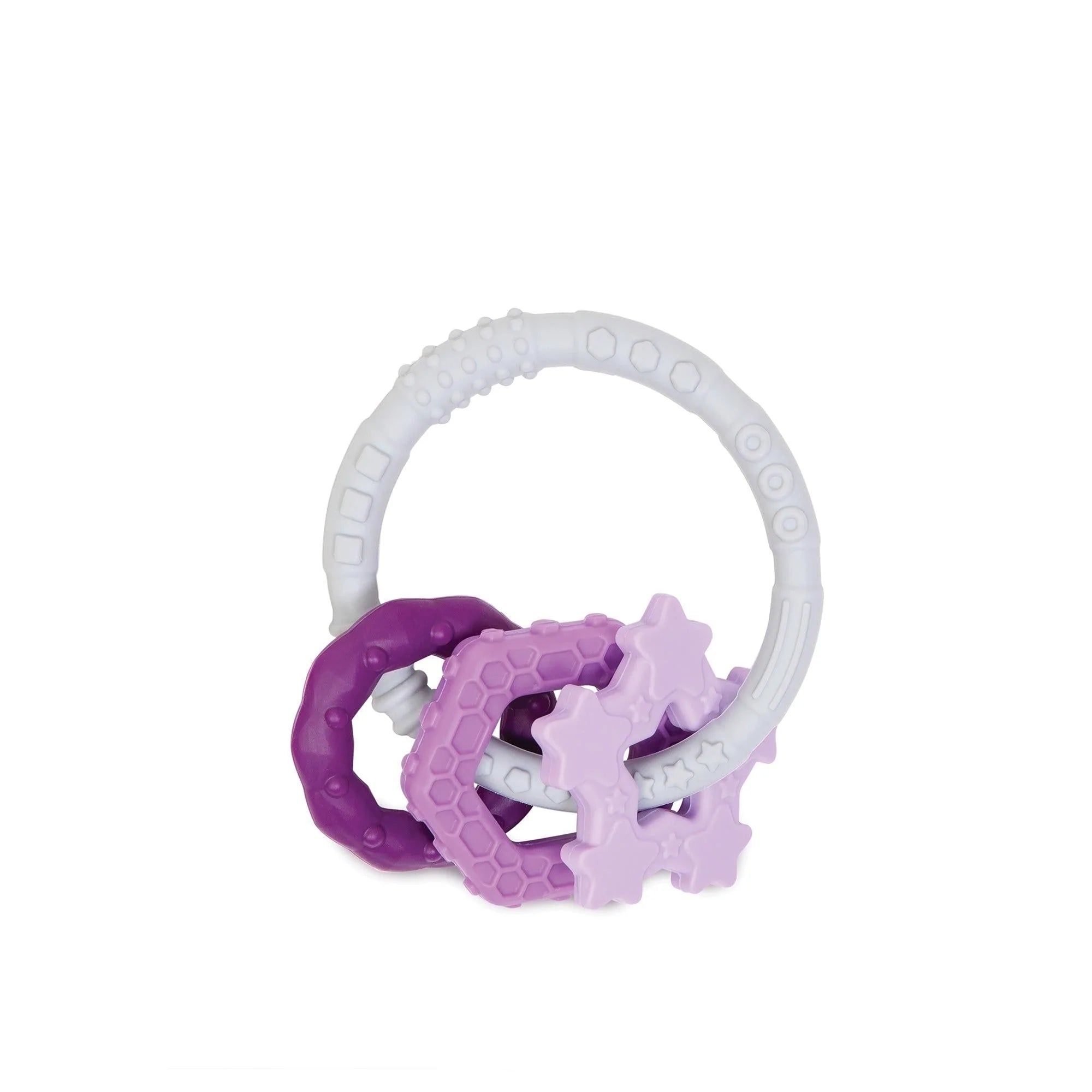 Silicone Teething Charms: Purple - Bumkins