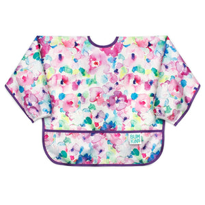Sleeved Bib: Watercolor - Bumkins