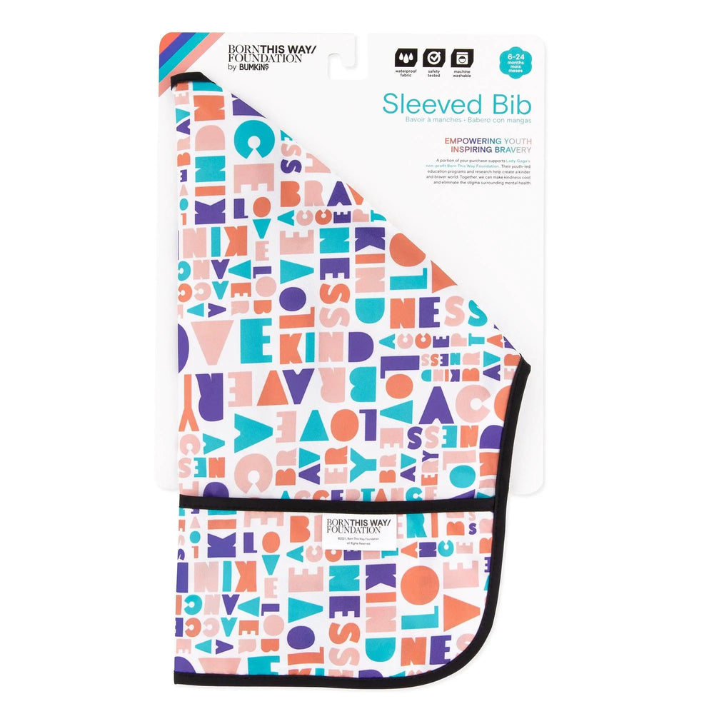 Sleeved Bib: Elements of Kindness - Bumkins