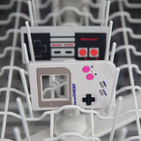 The Bumkins Silicone Teether: NES™ Controller is dishwasher safe and offers ultimate relief for your babys gums.