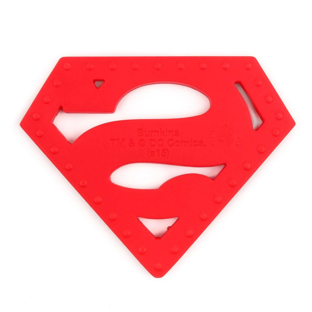 Silicone Teether: Superman - Bumkins