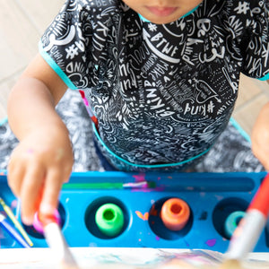 Short-Sleeved Art Smock: Be Kind - Bumkins