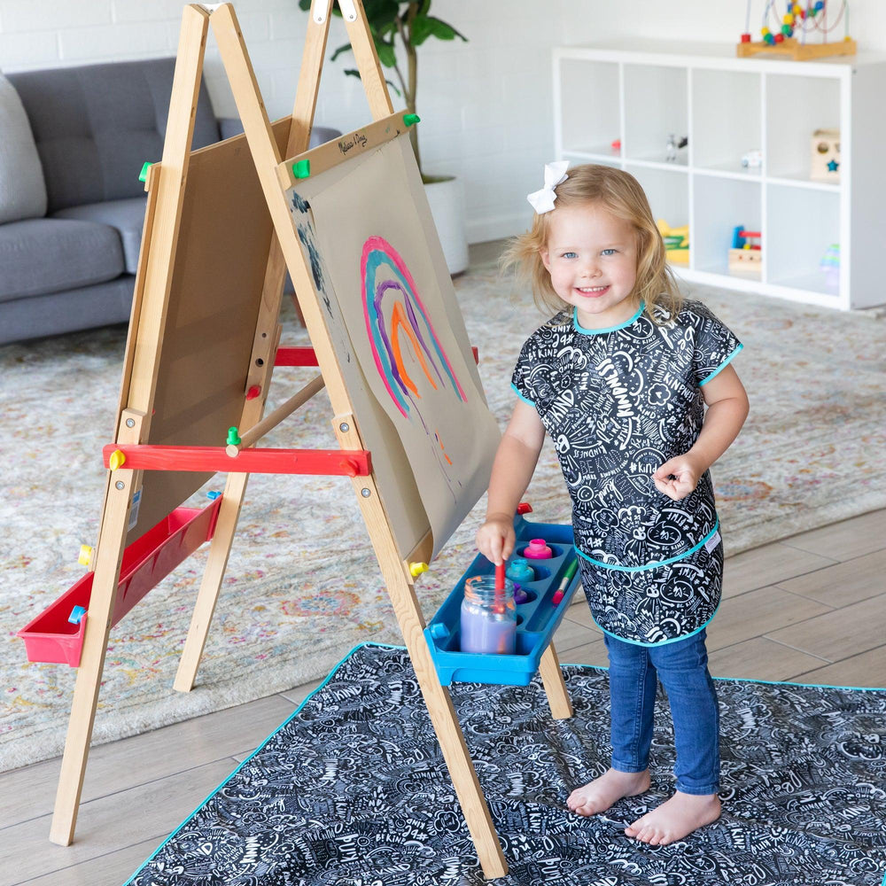 Short-Sleeved Art Smock: Be Kind - Bumkins