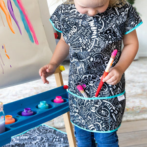 Short-Sleeved Art Smock: Be Kind - Bumkins