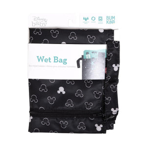 Wet Bag: Mickey Mouse Icon Black + White - Bumkins