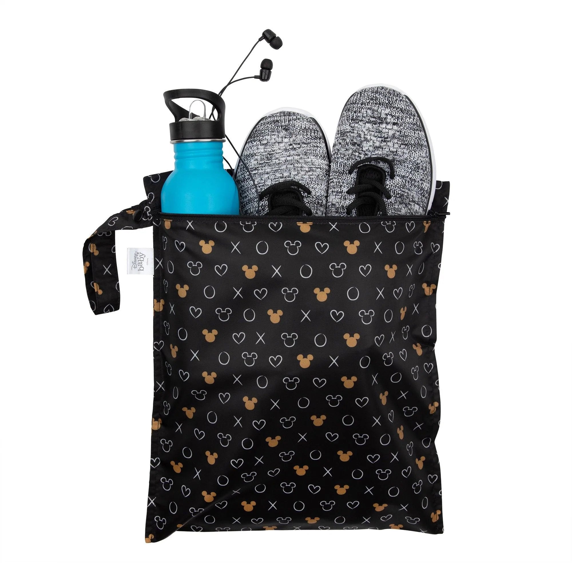 Wet Bag: Minnie Mouse Icon Black + White - Bumkins