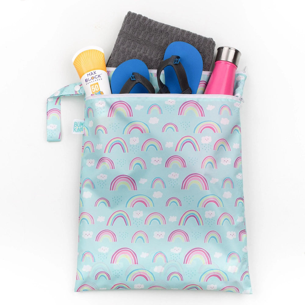 Wet / Dry Bag: Rainbows - Bumkins