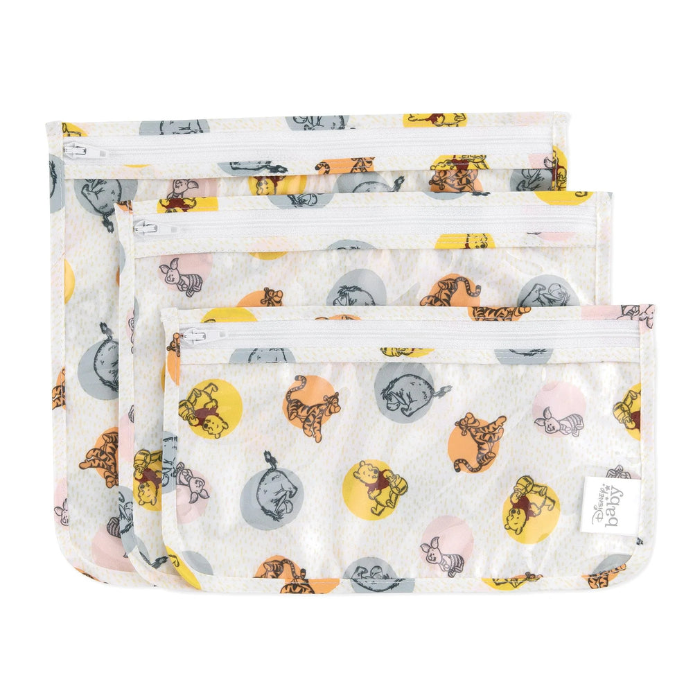 Clear Travel Bag 3-Pack: Winnie and Friends - Bumkins