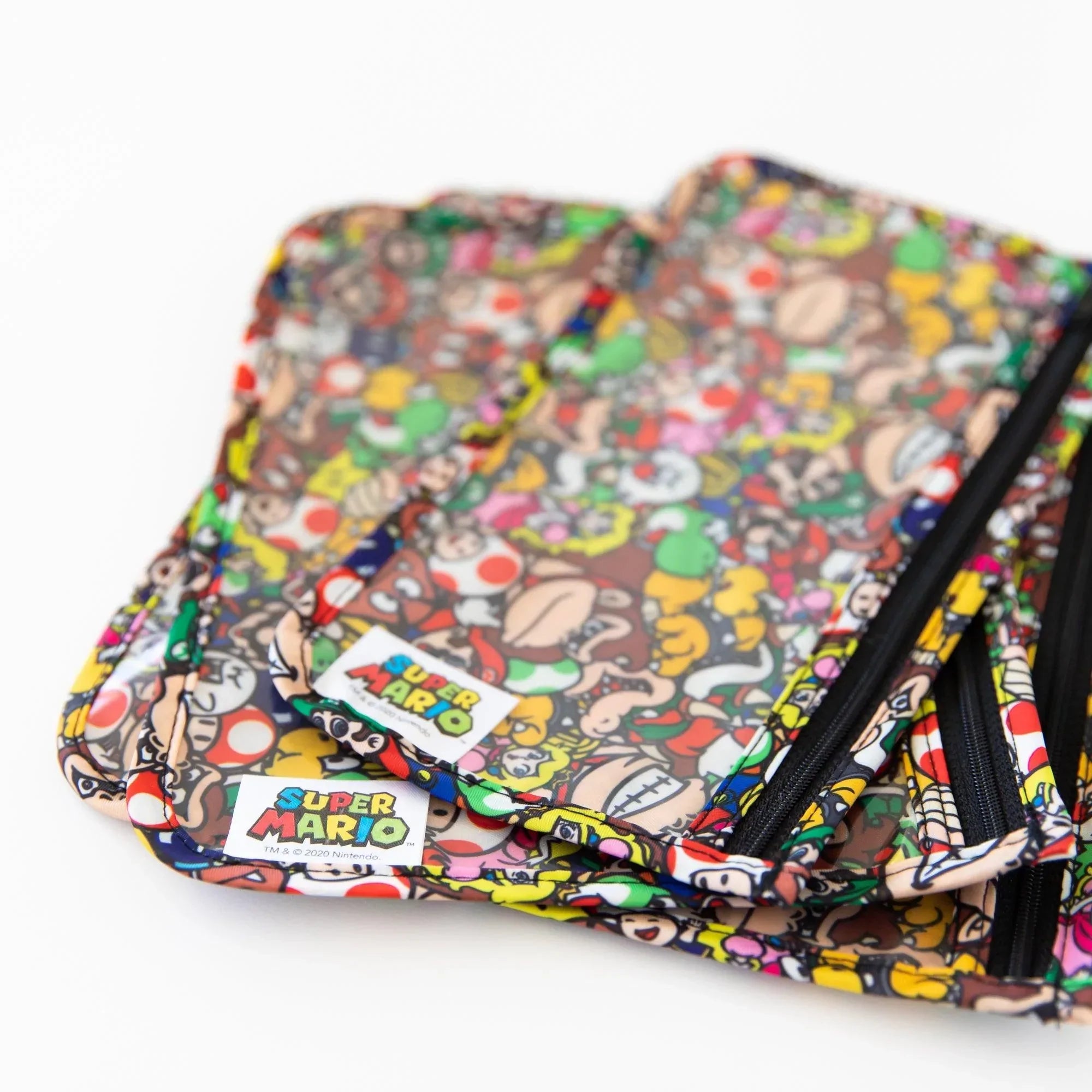 Clear Travel Bag 3-Pack: Super Mario™ Mashup - Bumkins