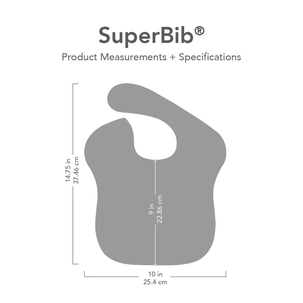 SuperBib® 3 Pack: Sea Friends, Gray Chevron, & Whales Away - Bumkins