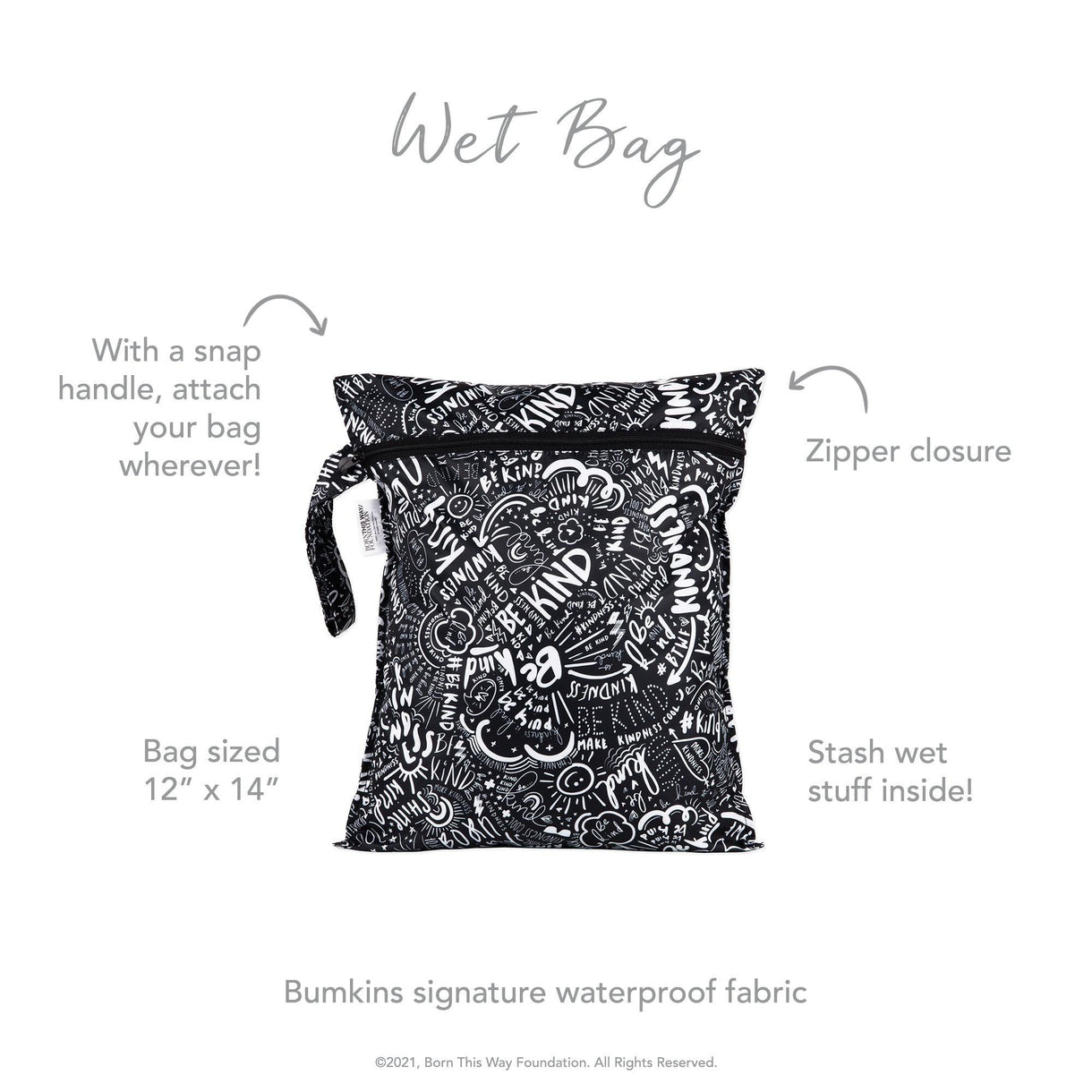 Be Kind Wet Bag For Sealing in Leaks & Odors OnTheGo Bumkins